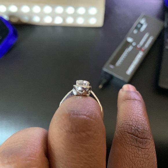 Moissanite Diamond Ring - Picture 9 of 10